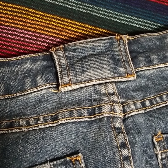 Free People Classic Blue Jean Shorts - Picture 12 of 13